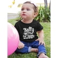 thumbnail image 2 of Batty Batty For Daddy T-Shirt Infant -Image by Shutterstock,  24 Months, 2 of 4