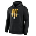 thumbnail image 4 of Men's Fanatics Black Pittsburgh Steelers Right Tackle Legacy Pullover Hoodie, 4 of 5