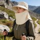thumbnail image 5 of CaiYueKe Wide Brim Sun Hat with Neck Flap UPF Sun Protection Hat for Women Men Outdoor Fishing Hiking Beach Hat Adjustable Windproof Breathable Sun Visor Safari Hat Summer Sunscreen Hat, 5 of 7