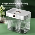 thumbnail image 2 of Cateissary Humidificador de aire con Control remoto, generador de niebla para habitación interior recargable, difusor de humidificación de agua Humidificadores Blanco, 2 of 6