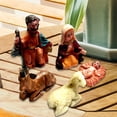 thumbnail image 4 of Figuras de Natividad Set Nacimiento de Jesús Adornos de Navidad Sagrada Familia Display Set de 5, 4 of 9