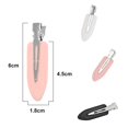 thumbnail image 2 of Pinzas para el cabello, pinzas para rizos sin costuras (rosa, blanco, negro), 9 unidades, 2 of 5