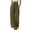 Army Green, variant on Homenesgenics Pants for Women Casual Solid Pants Comfortable Elastic High Waist Wide Leg Casual Length Pants Gifts for Women