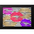 thumbnail image 2 of Kimberly, Allen 14x11 Black Modern Framed Museum Art Print Titled - Kisses, 2 of 5