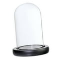 thumbnail image 1 of Cloche en Verre Micro Paysage DIY Support Vase Terrarium avec Base, comme Décrit Noir A, 1 of 3