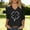 A6 Black, variant on Women's St Patricks Day Shirt 3/4 Sleeve Tshirt V Neck Saint Patrick's Tunic Tops Irish Outfit Saints Tops Casual TeeSummer Shirt Cozy Pullover Green Clover T-Shirts Women Trendy S-5XL