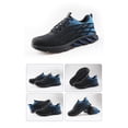 thumbnail image 2 of Men's Fashionable Lightweight Breathable Safety Shoes Steel Toe Work Ankle Light Shoes, 2 of 2
