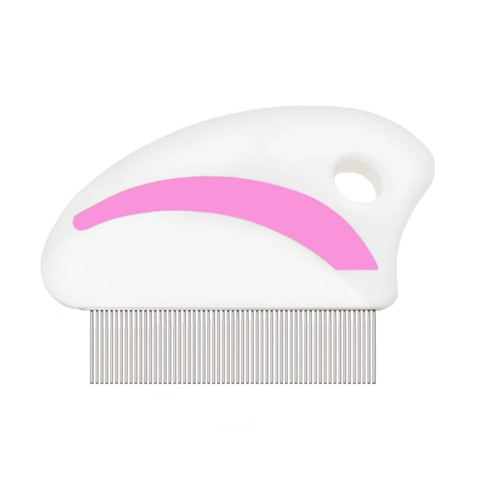 EXLEAF Portable Cat Hair Brush and Lice Comb, Gentle Flea Removal Grooming Tool, Soft Bristles for Tangle-Free Daily Pet Care and Shedding Control