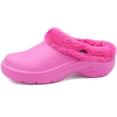 thumbnail image 5 of LAVRA Womens Faux Fur Lined Clogs Warm Cozy Nusring Shoes Indoor/Outdoor Garden Slip On, 5 of 8