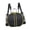Double Strap Black, variant on Basketball Shoulder Bag Basketball Tote Bag Dual Zippers Closure Sturdy Shoulder Black