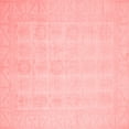 thumbnail image 1 of Ahgly Company Machine Washable Indoor Square Oriental Red Traditional Area Rugs, 5' Square, 1 of 4
