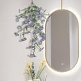thumbnail image 6 of Artificial Hanging Flowers – UV Resistant Fake Morning Glory Vine Faux Plants for Porch, Patio, Balcony, Garden, Indoor & Outdoor Decor, 6 of 6