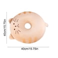 thumbnail image 2 of SIYTUAU Foam Round Seat Cushion For Students Office Work Zipper Design For Easy Washing Comfortable Chair Pad, 2 of 7