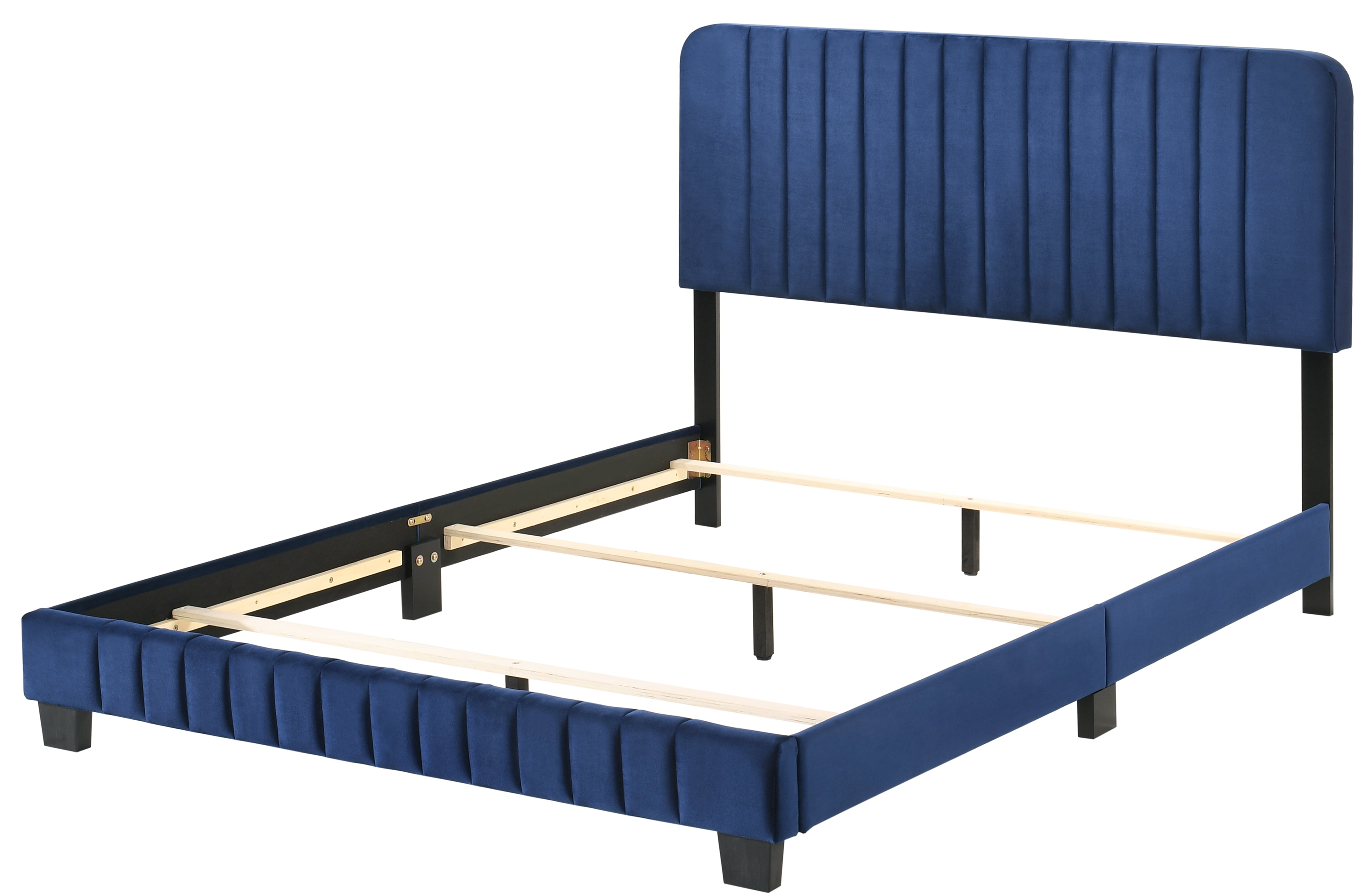Glory Furniture Lodi Full Bed in Navy Blue Color