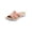 Watermelon Red, variant on Orthopedic Slide Sandals for Women, Adjustable Strap Cushioned Slip on Flats, Arch Support Walking Casual Summer Shoes for Plantar Fasciitis Brown