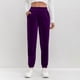 thumbnail image 1 of Karight Women's Velour Pants Soft Velvet Straight Leg Sweatpants Elastic Waist Warm Lounge Pant with Pockets, 1 of 5