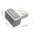thumbnail image 2 of Lector de llaves de huellas dactilares USB FIDO U2F Windows Hello Mini lector de huellas dactilares para PC, 2 of 6
