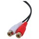 thumbnail image 3 of Gold Plated 3.5mm Female to 2 Female Jacks Stereo Adapter Audio Splitter RCA (15cm), 3 of 4