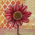 thumbnail image 2 of Robertson, Walter  20x20 Gold Ornate Wood Framed with Double Matting Museum Art Print Titled - Bright Dahlia, 2 of 4