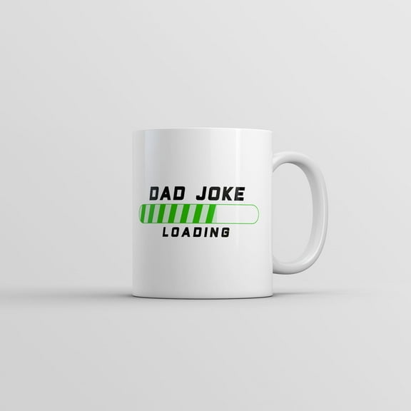 Dad Joke Loading Mug Funny Fathers Day Graphic Coffee Cup