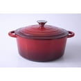 thumbnail image 1 of General Store Addlestone Red 5 Qt Enameled Cast Iron Dutch Oven w/Lid, 1 of 2