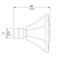 thumbnail image 3 of Regadera Chorro Fijo H-100 Helvex, 3 of 3