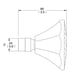 thumbnail image 3 of Regadera Chorro Fijo H-100 Helvex, 3 of 3