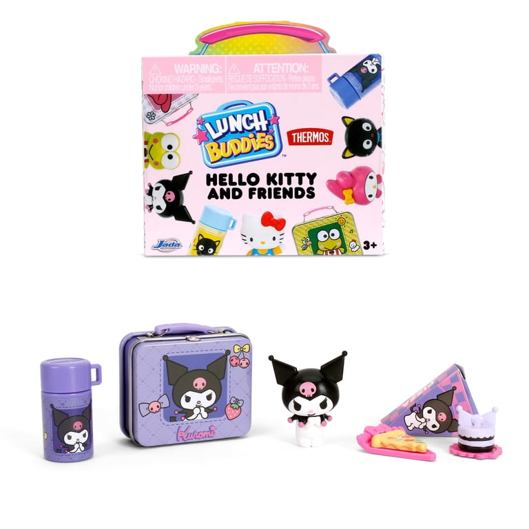 Jada Lunch Buddies – Collectible Mini Tin with Thermos, Figure