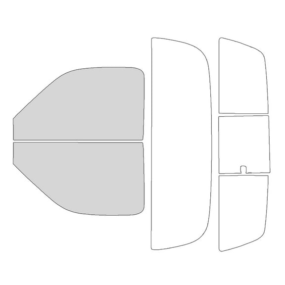 Haiy Co - PreCut 2Ply 70% Window Tint Film Kit For 2000-2006 Toyota Tundra Standard -Front Windows