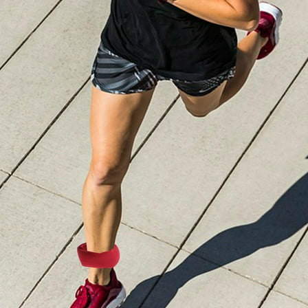 Amosfun Adjustable Red Arm and Ankle Weights for Running Fitness Training Durable Comfortable