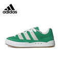thumbnail image 2 of Pantalones cortos Adidas Adimatic cómodos y elegantes de corte bajo para hombre y mujer, zapatos casuales en combinación de colores verde y gris, 2 of 5