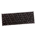 thumbnail image 4 of Teclado del ordenador portátil perfke de repuesto negro, 4 of 7