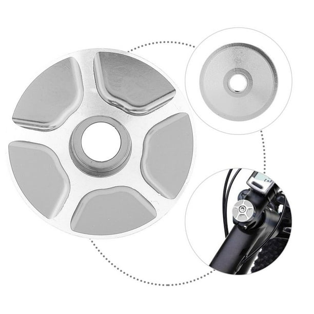 OTVIAP bike stem cap, bike top cap cover,4 Colors Aluminum Threadless