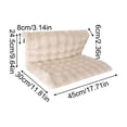 thumbnail image 2 of Warm Plush Hanging Cat Bed, Sturdy Stainless Steel Frame Window Hammock, Foldable Elevated Pet Perch for Indoor Cats, Removable Washable Cover, Space-Saving Pet Furniture, 2 of 4