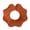 Brick red, variant on Adjustable Bib Breathable Newborns Drooling Apron Baby Bib Infant Burp Cloth Feeding Bib Cotton Bib Color