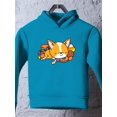 thumbnail image 3 of Cute Corgie W Candies Hoodie Toddler -Image by Shutterstock,  5 Toddler, 3 of 4