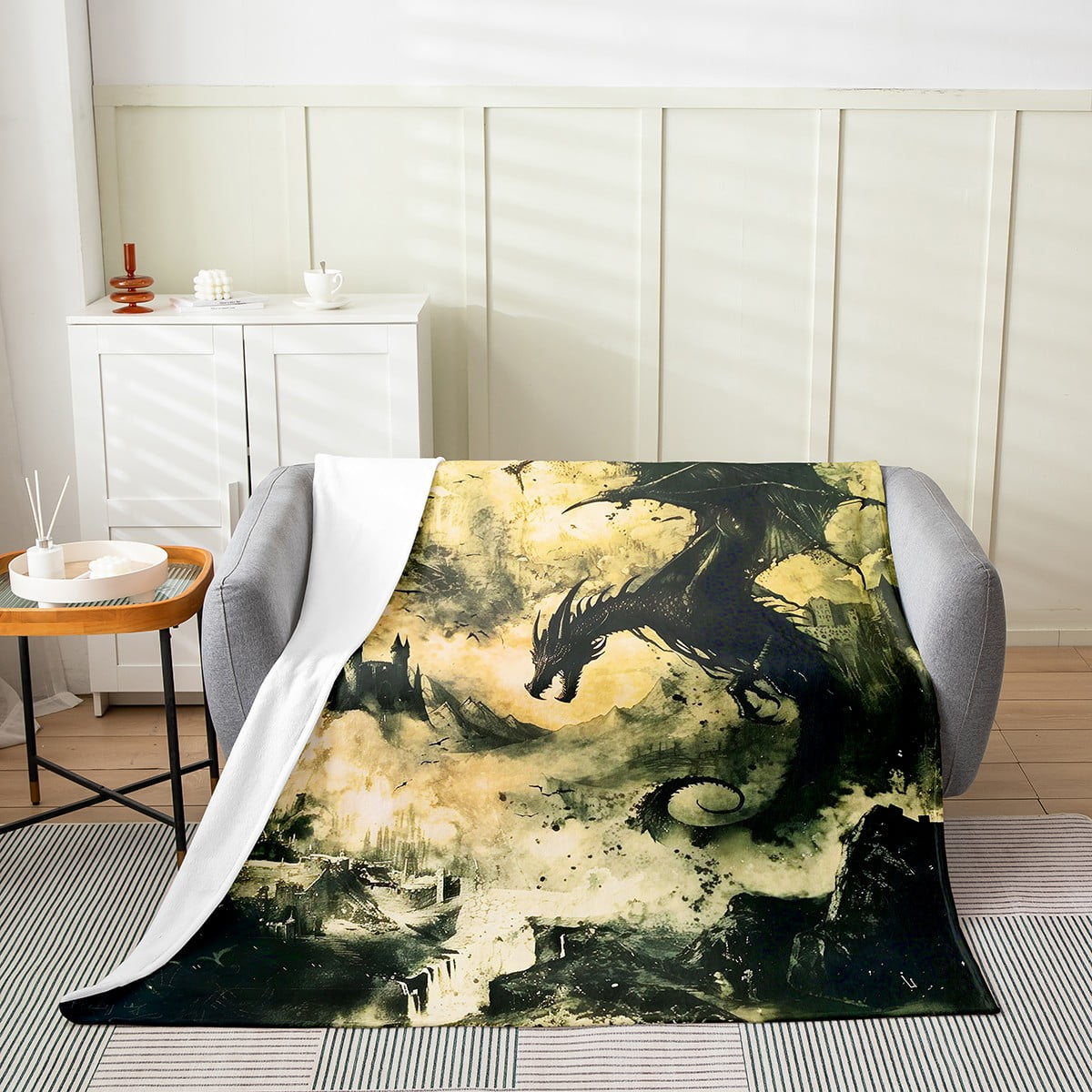 Dragon blanket walmart deals