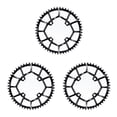 thumbnail image 4 of VONKY 1/2/3/5 Vélo 104BCD Roue à Chaîne Ronde Pièces d'Anneau Noir 52T 3PCS, 4 of 6