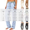 thumbnail image 4 of Women's Soft Linen Cotton Blend Straight Leg Pants, Mid Elastic Waist Pockets, Casual Business Summer Work Wear, Long Womens Trousers Capris | UKHCCC,Army Green L, 4 of 8