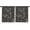 Black Gothic Sun-1, variant on Blackout Kids Curtains,Black Gothic Sun Planet Pattern Childrens Insulated Curtains Set Of 2,Bedroom Essentials,Toddler Room Decor 42x54in(106x137cm)