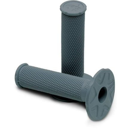 ProTaper Medium Grey Full Diamond MX Grips Pair for Twist Throttle Applications Only 024843