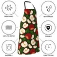 thumbnail image 5 of Kdxio Red Fruit Apron with Pockets Adjustable Kitchen Aprons for Men Women Waterproof Aprons for Cooking,Drawing,Crafting, Baking Household Cleaning, 5 of 5