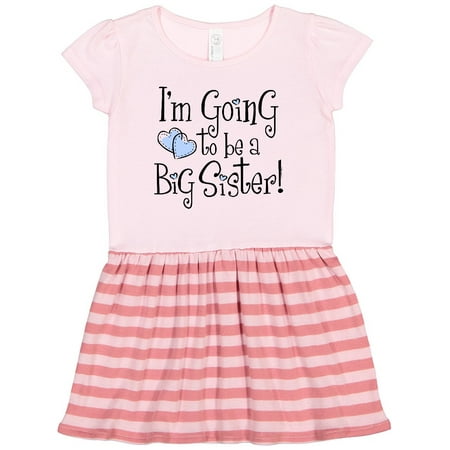 

Inktastic Heart New Big Sister Gift Toddler Girl Dress