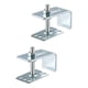 thumbnail image 3 of 2 piezas de sujetadores de Clips para fregadero, soporte de montaje resistente, soportes para fregadero, Clips de lavabo de cerámica para Baño A Soledad soporte para fregadero bajo encimera, 3 of 7