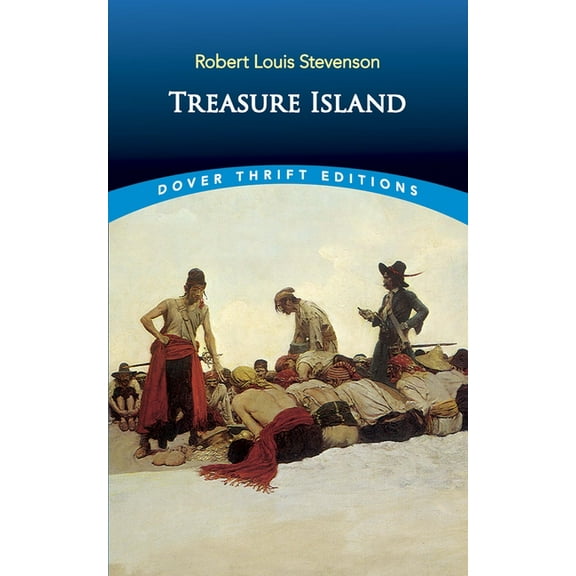 Dover Thrift Editions: Classic Novels Treasure Island, (Paperback)