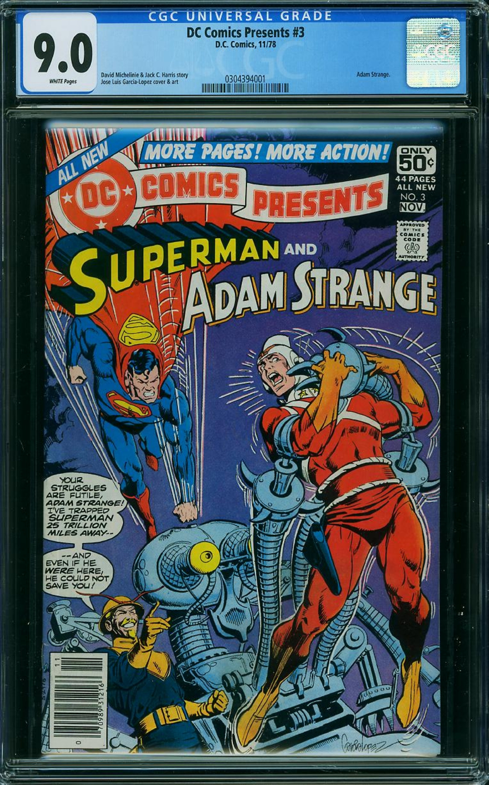 Cover of DC Comics Presents #3