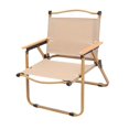 thumbnail image 1 of Silla plegable portátil Sunnimix para acampar baja para playa S S Reposapiés portátil, 1 of 8