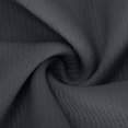 thumbnail image 4 of IYTR Men's Round Neck Sweatshirt Solid Color Long Sleeve Zipper Pullover Sweatshirt Loose Fashion Casual Sweater Dark Gray L, 4 of 6