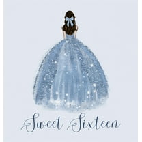 Sweet sixteen guest book, party Guest book, birthday party guest book to sign, (Hardcover)