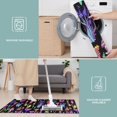 thumbnail image 6 of Purple Mushroom Black Pattern Kitchen Rugs Sets Of 3,Kitchen Runner Rugs Non Skid Washable,Decorative Kitchen Floor Mats for Kitchen,Sink,Laundry,17"x30"+ 17"x47" + 17"x59", 6 of 6